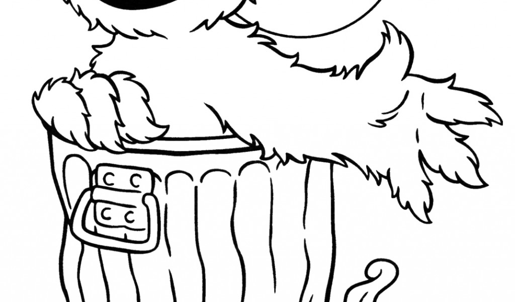 1024x600 Sesame Street Halloween Coloring Pages For Kids