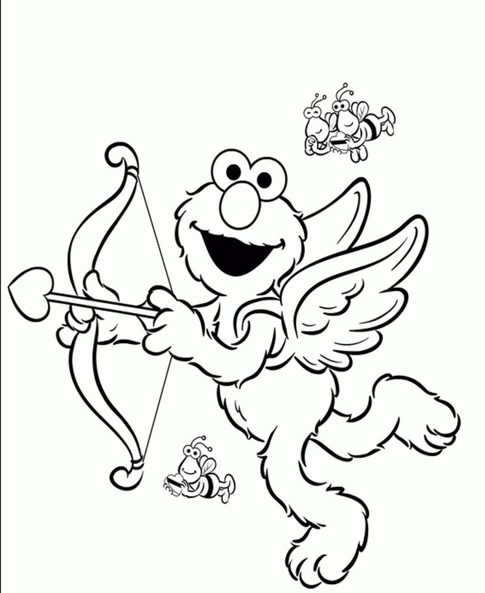 1000x1224 Sesame Street Elmo Coloring Page Print Color Pages Printable