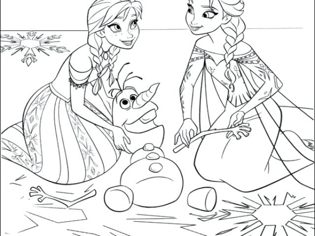 640x480 Frozen Coloring Pages Disney Printable Frozen Coloring Pages