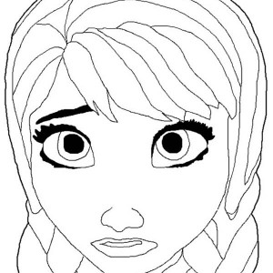 300x300 Princess Anna Frozen Coloring Pages Best Place To Color