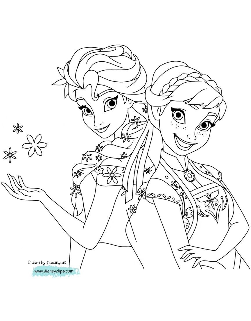 864x1104 Anna Coloring Page Fresh Free Anna Elsa Coloring Pages Logo