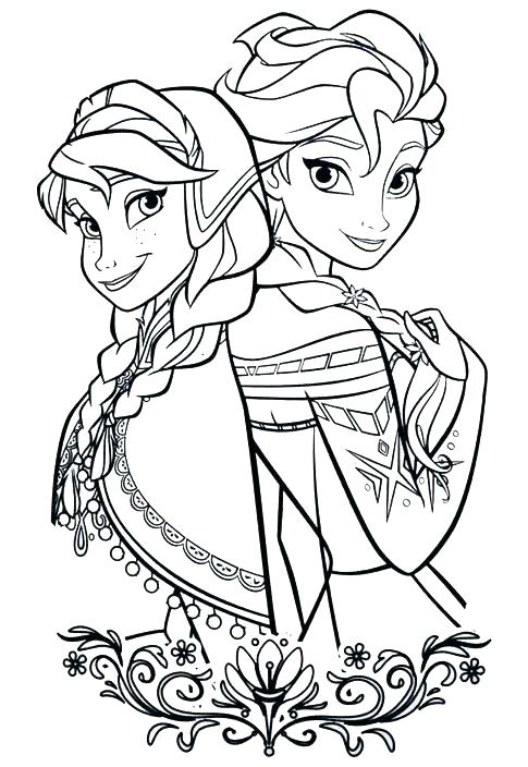 485x704 Coloring Pages Coloring Pages And Coloring Pages Anna And Elsa