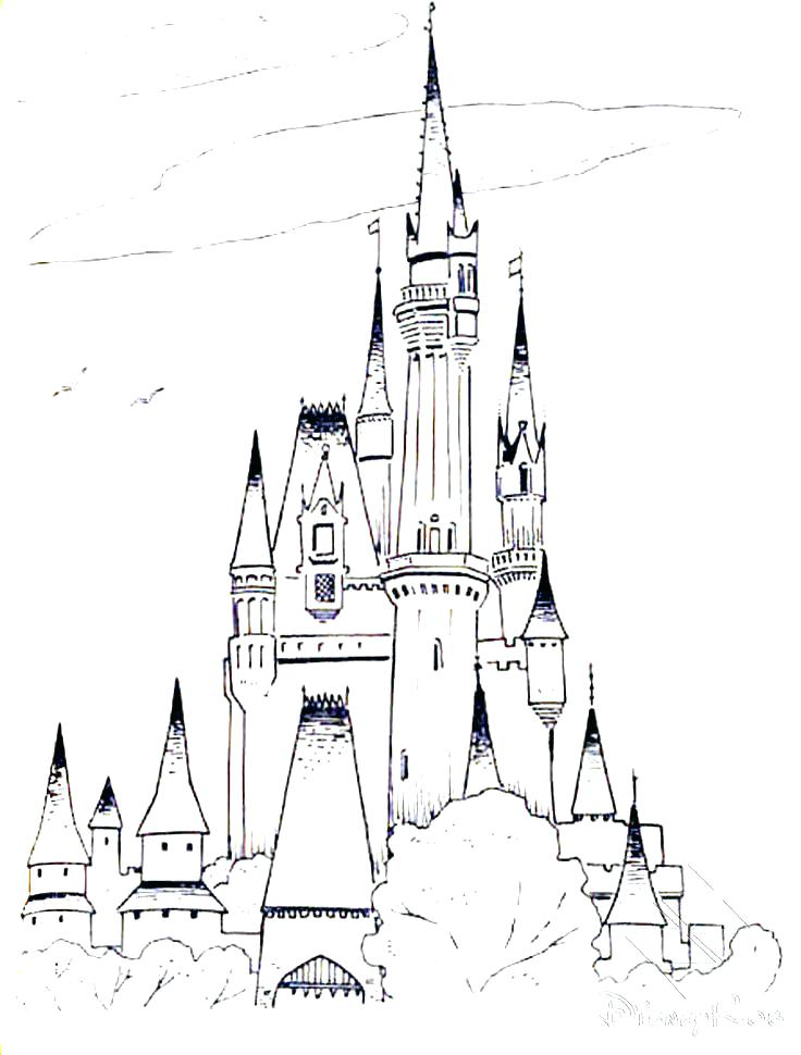 736x970 Free Printable Castle Coloring Pages For Kids Castle Coloring