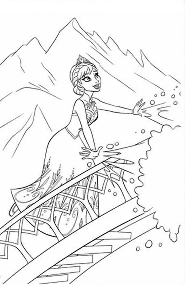 600x922 Frozen Coloring Pages Frozen Coloring