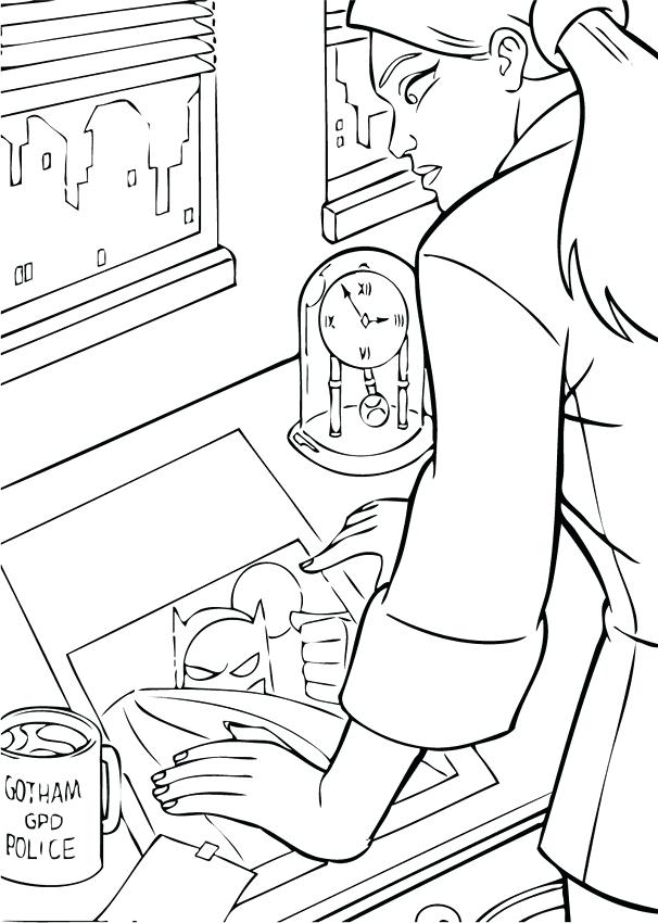 606x850 Batman Coloring Pages Free Superheroes Coloring Sheets A Elsa