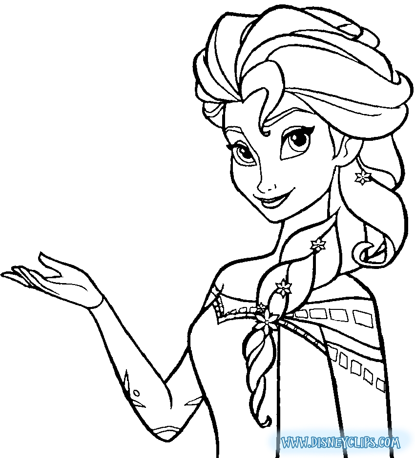 850x940 Sure Fire Elsa Coloring Pages Free Frozen Epar