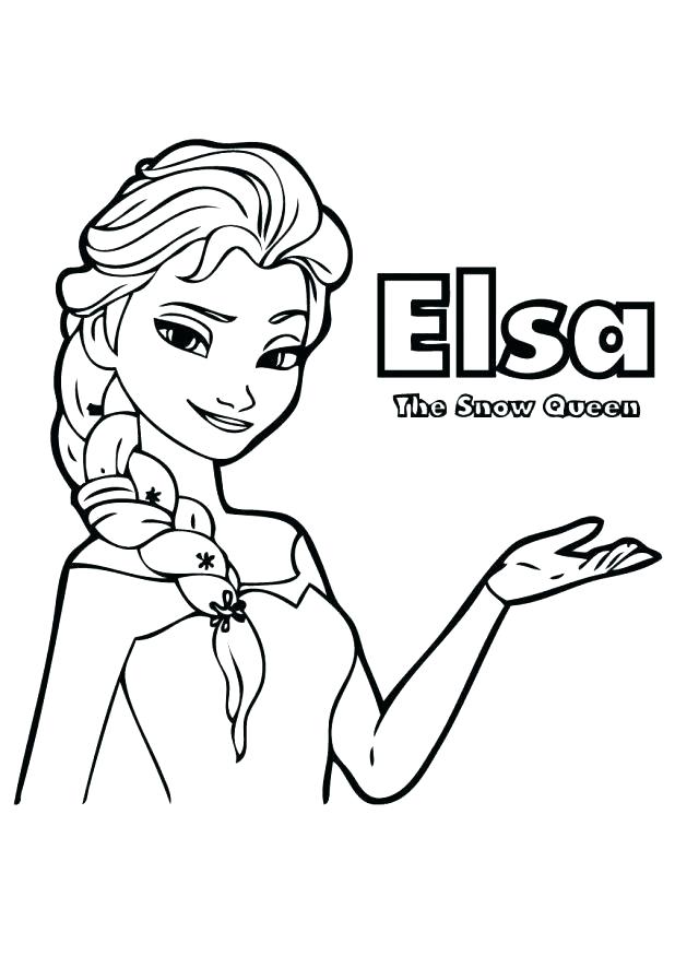 618x875 Frozen Elsa Face Coloring Pages