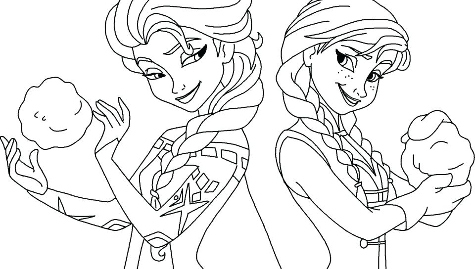 960x544 Elsa And Anna Coloring Pages Frozen Coloring Page Coloring Pages
