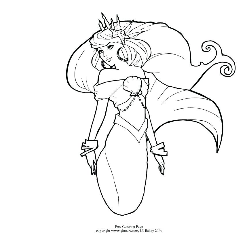851x851 The Little Mermaid Coloring Pages Free Little Mermaid Coloring