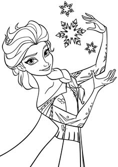 236x332 Frozen Elsa Anna Coloring Page Coloring Pages Elsa