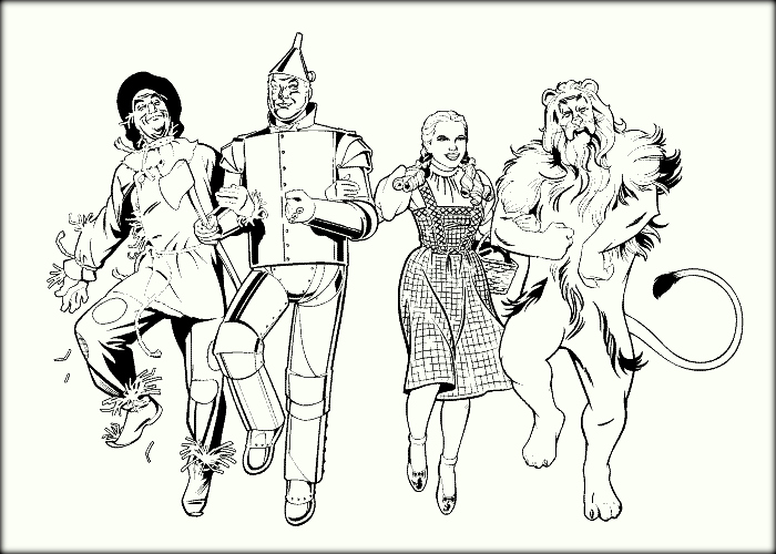 700x500 Unusual Design Ideas Wizard Of Oz Coloring Pages Emerald City Page