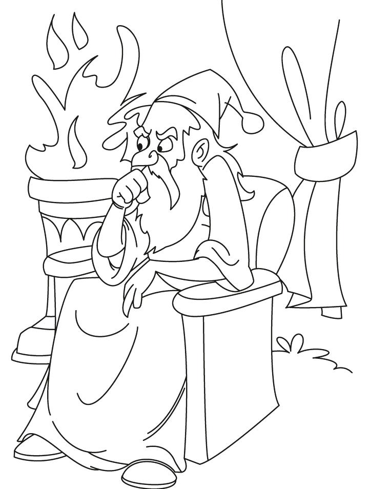 720x954 Coloring Pages Excellent Wizard Coloring Pages