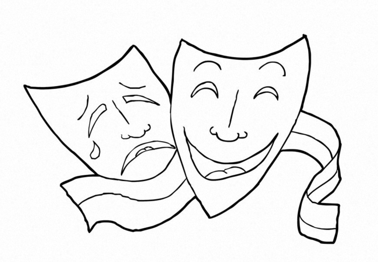 750x520 Performing Arts Coloring Pages