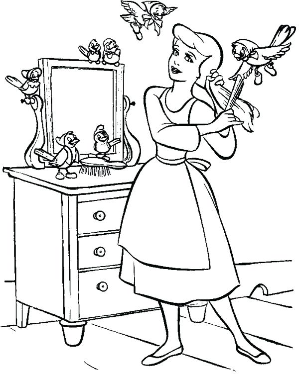 600x752 My Room Coloring Pages