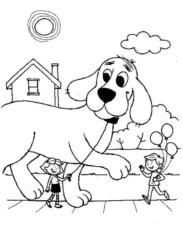 600x740 Comely Clifford The Big Red Dog Coloring Pages Coloring In Fancy