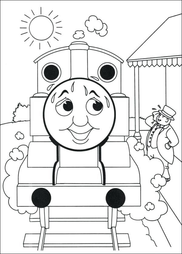 600x840 Thomas Coloring Pages Download The Tank Engine Coloring Pages
