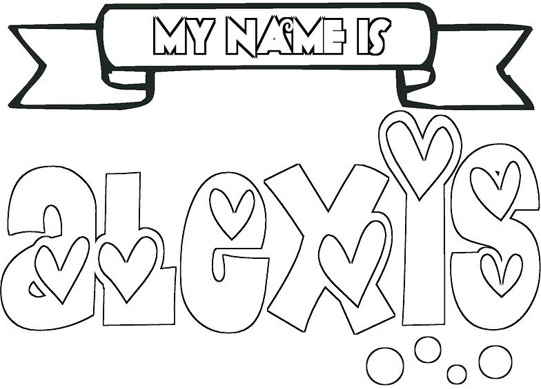 784x565 Names Coloring Pages Name Coloring Pages Name Coloring Pages Emma