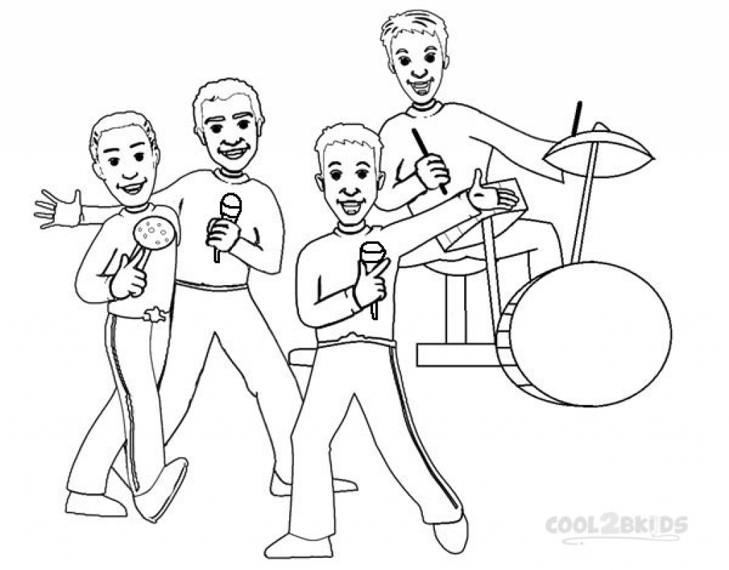 1024x802 The Wiggles Activity Color Activities Free Printable Coloring Page