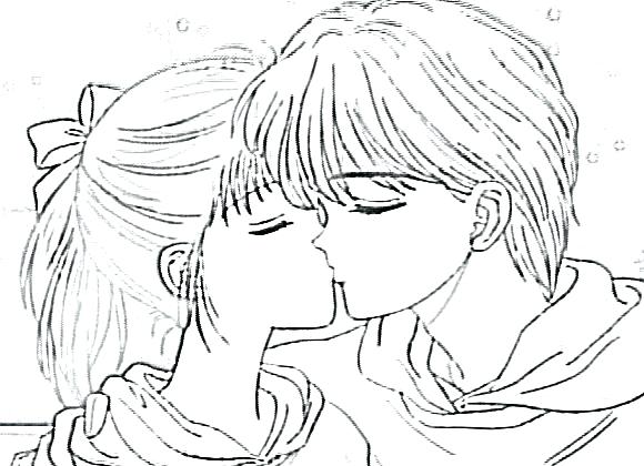 580x420 Emo Girl Coloring Pages Anime Girl Coloring Pages Online Printable