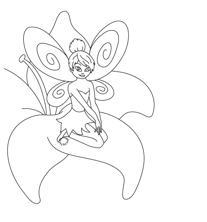 721x775 Printable Tinkerbell Coloring Pages Printable Coloring Pages Emo