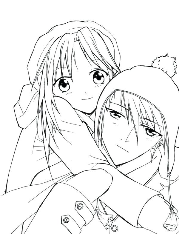 600x784 Cute Couple Coloring Pages Anime Couple Coloring Pages Cute Emo
