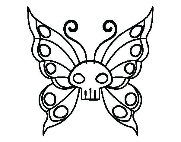 600x470 Emo Coloring Pages Emo Coloring Pages Emo Butterfly Coloring Page