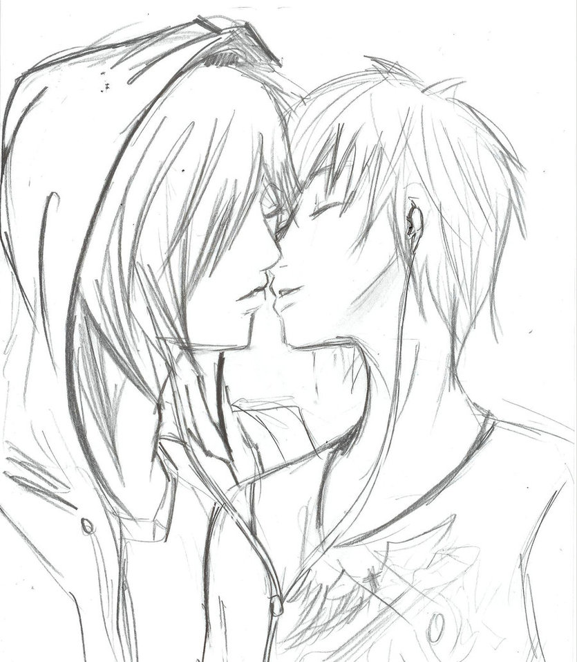 835x957 Cute Emo Couple