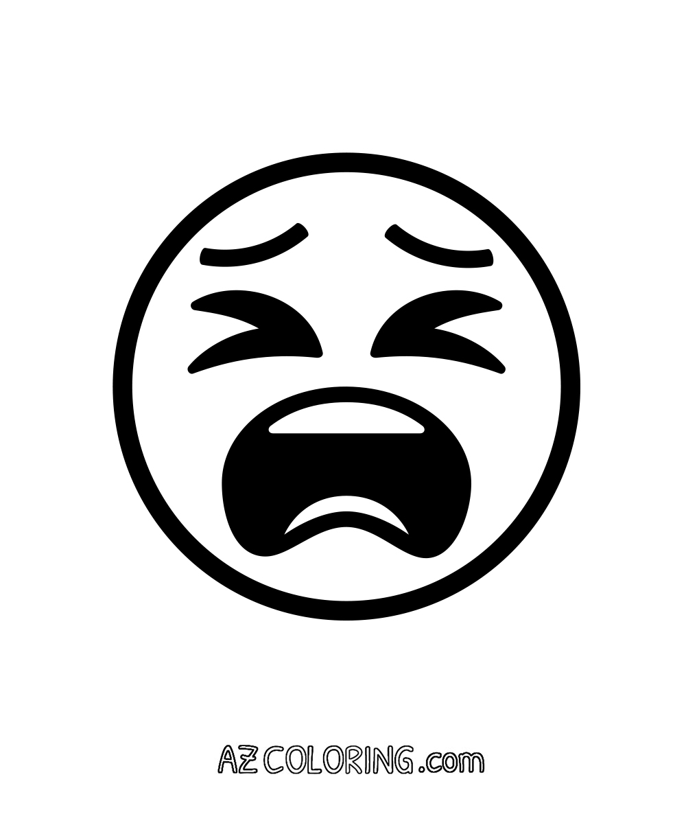 1000x1196 Emoji Faces Coloring Pages