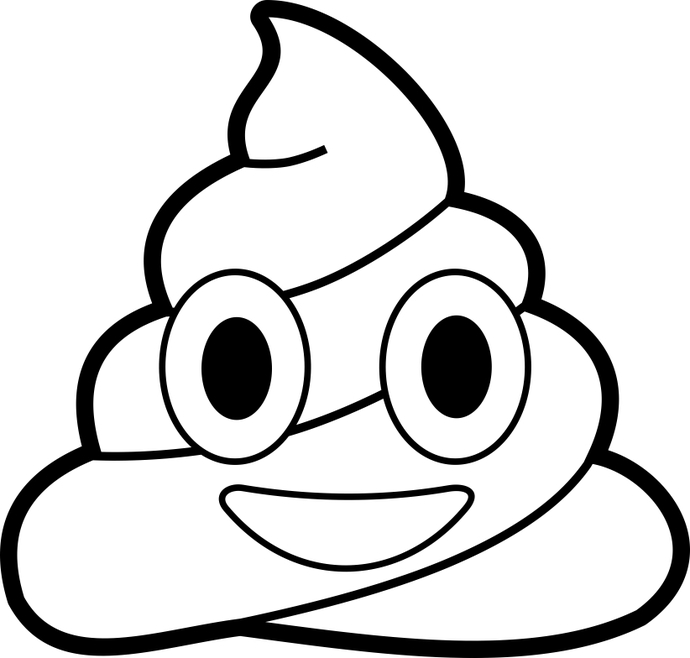 690x658 Emoji Coloring Pages