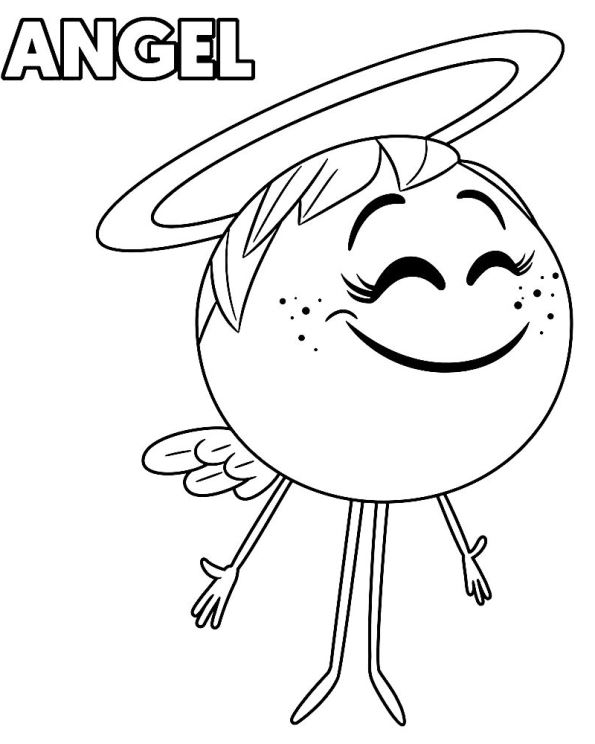 595x744 The Emoji Movie Coloring Pages Kids N Fun Coloring Pages