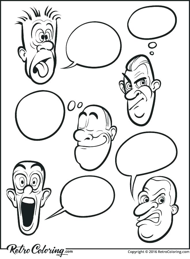 660x900 Emotions Coloring Pages Emotions Coloring Page Emotion Coloring