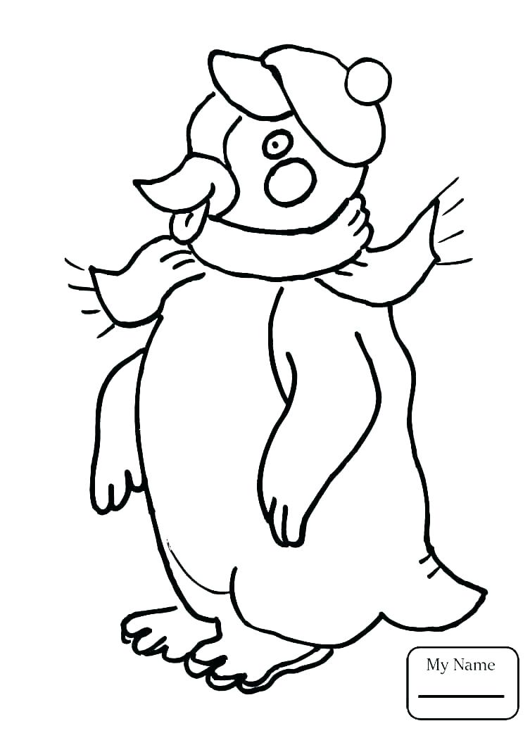 753x1042 Printable Penguin Coloring Pages Coloring For Kids Remarkable