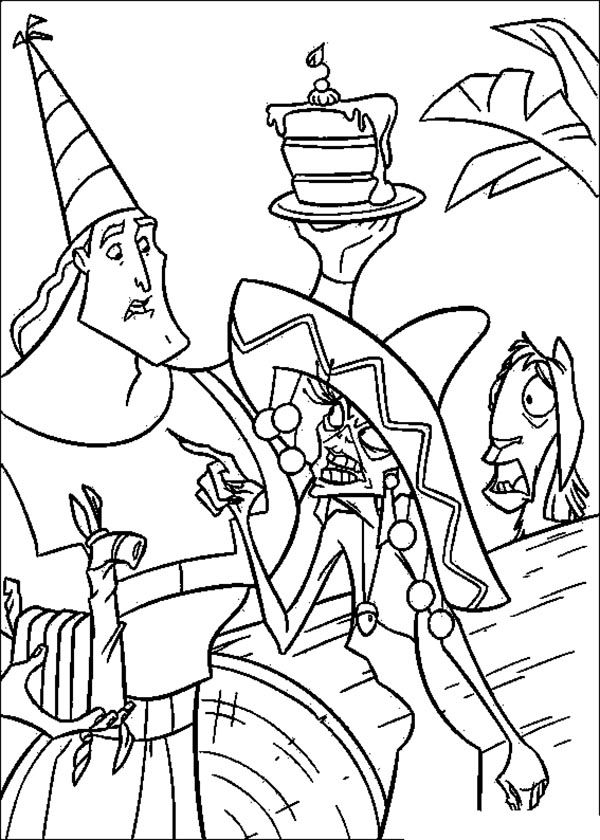 600x840 Best Emperor's New Groove Coloring Pages Images