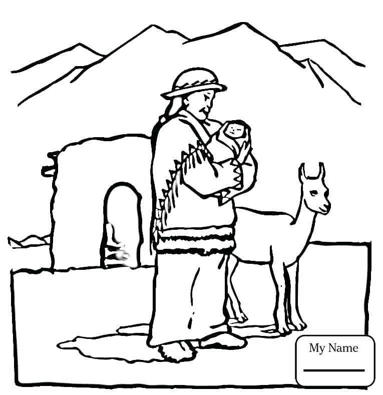 765x789 Llama Coloring Page Emperors New Groove Coloring Pages Best L Is