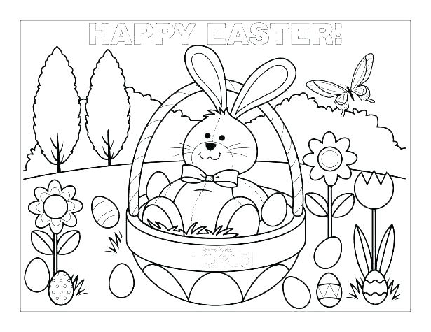 615x475 Coloring Pages Easter