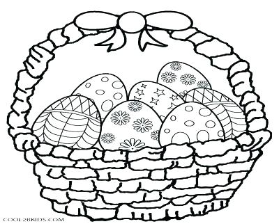 Empty Easter Basket Coloring Page at GetDrawings | Free download