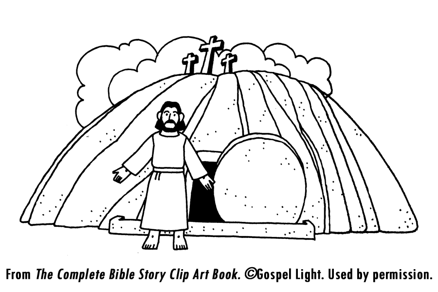 900x600 Empty Tomb Coloring Page Az Coloring Pages Coloring Page Jesus