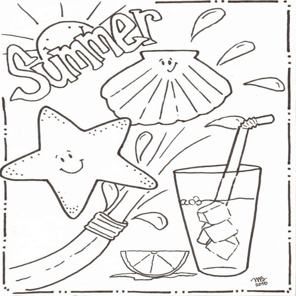 1024x1024 Largest End Of School Year Coloring Pages