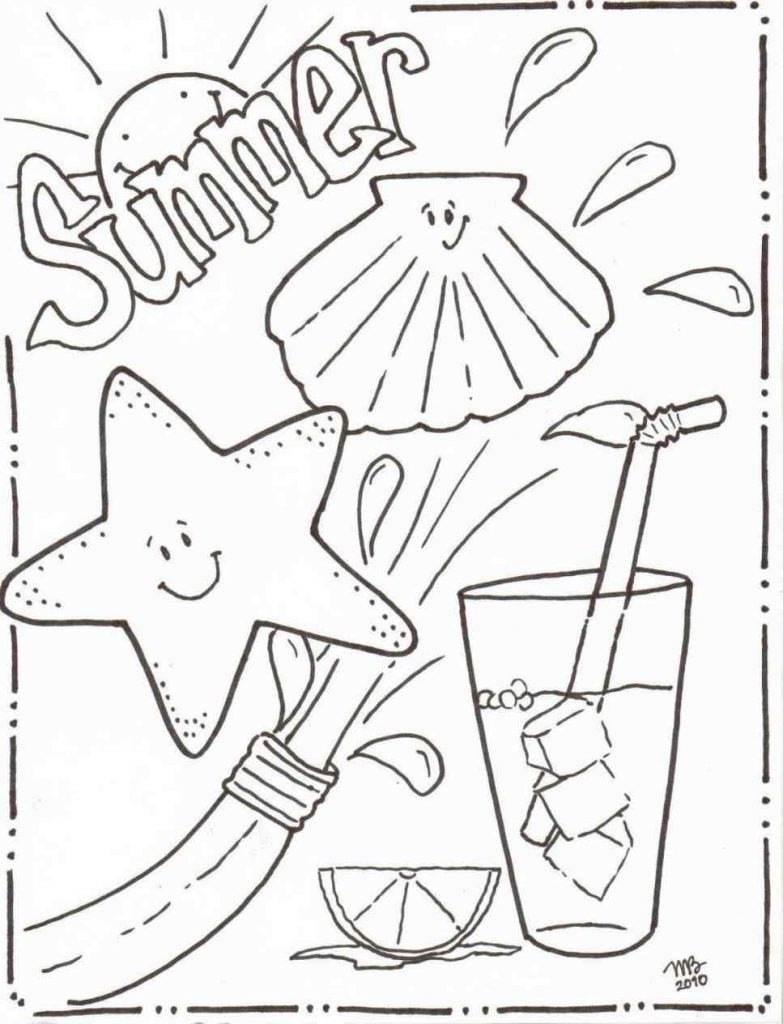 783x1024 End Of School Year Coloring Pages