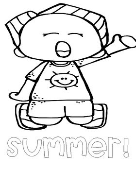 280x350 End Of Year Coloring Pages