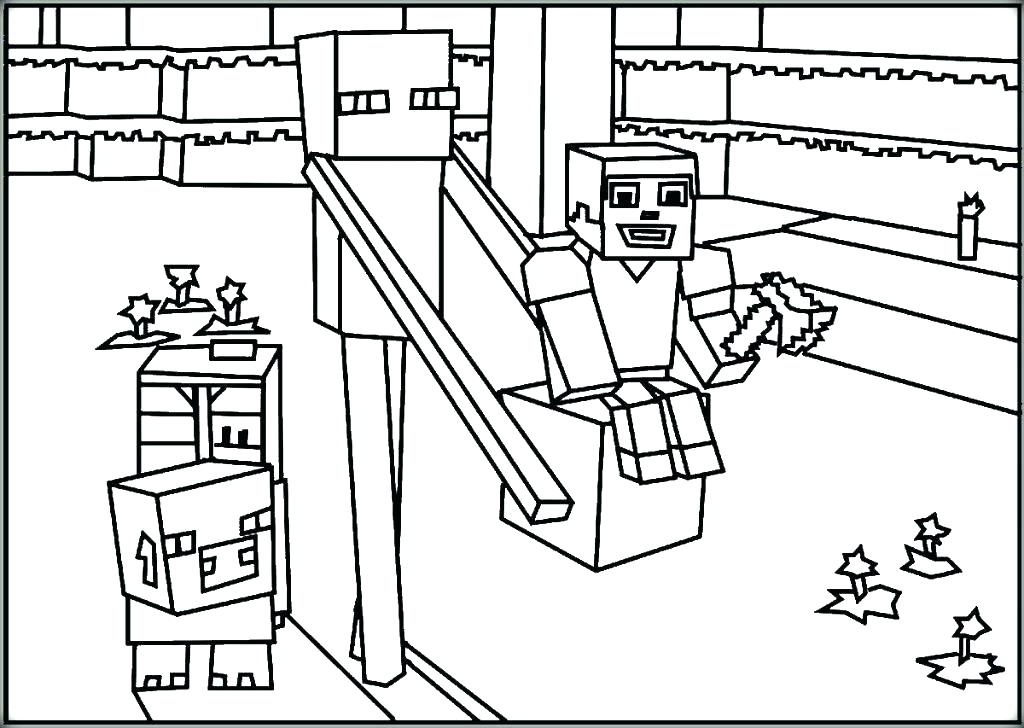 1024x728 Minecraft Coloring Pages Ender Dragon An Dragon Ride