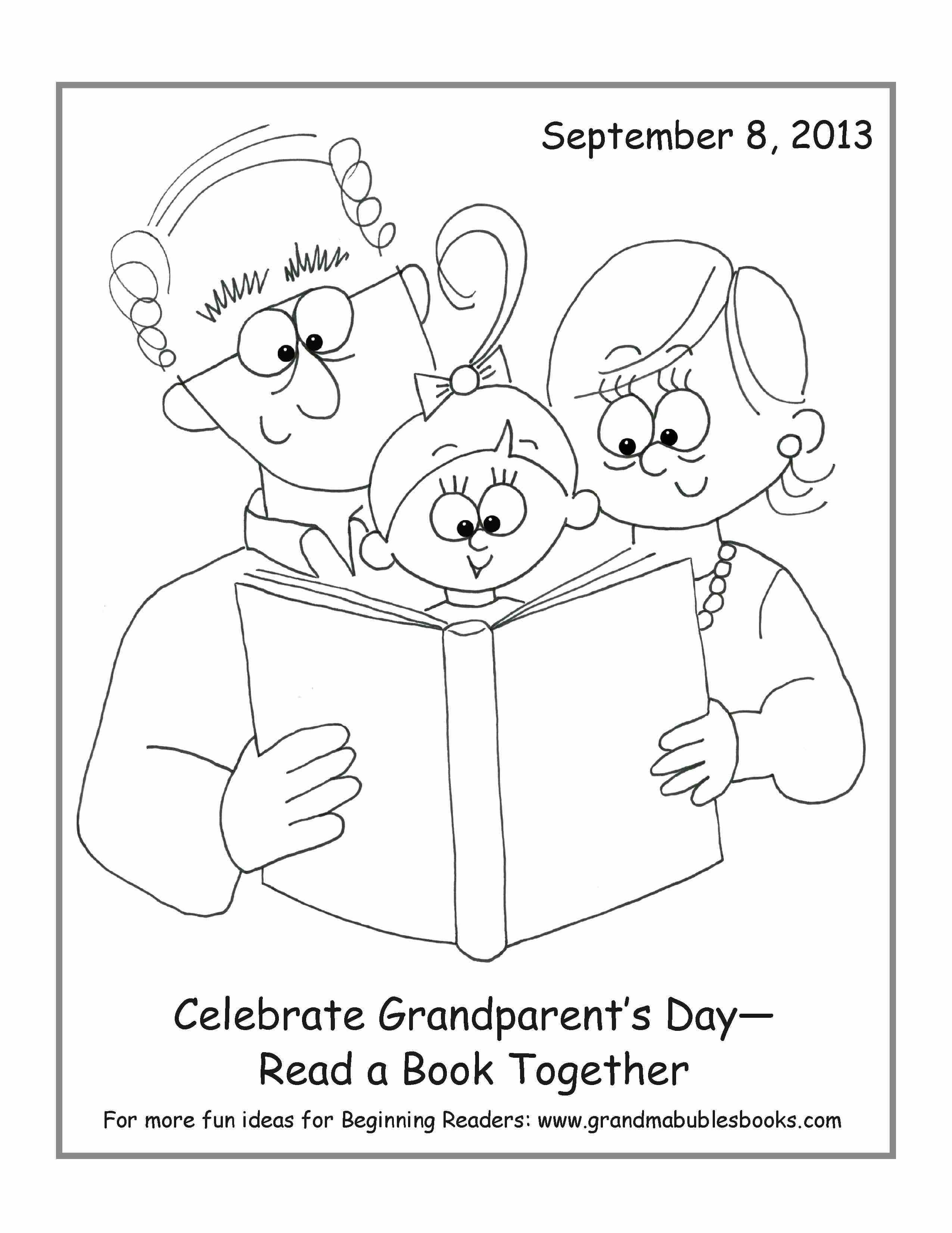 2550x3300 Energy Coloring Pages Of Grandparents Happy Da