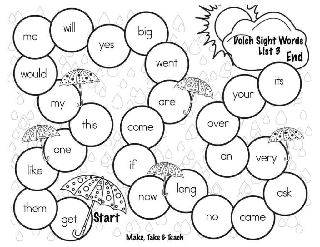 1024x791 Sight Word Coloring Pages Energy Color Printable October Sheet