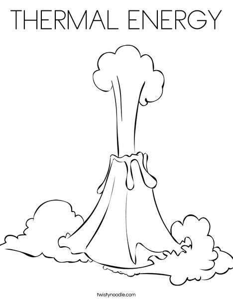 468x605 Thermal Energy Coloring Page