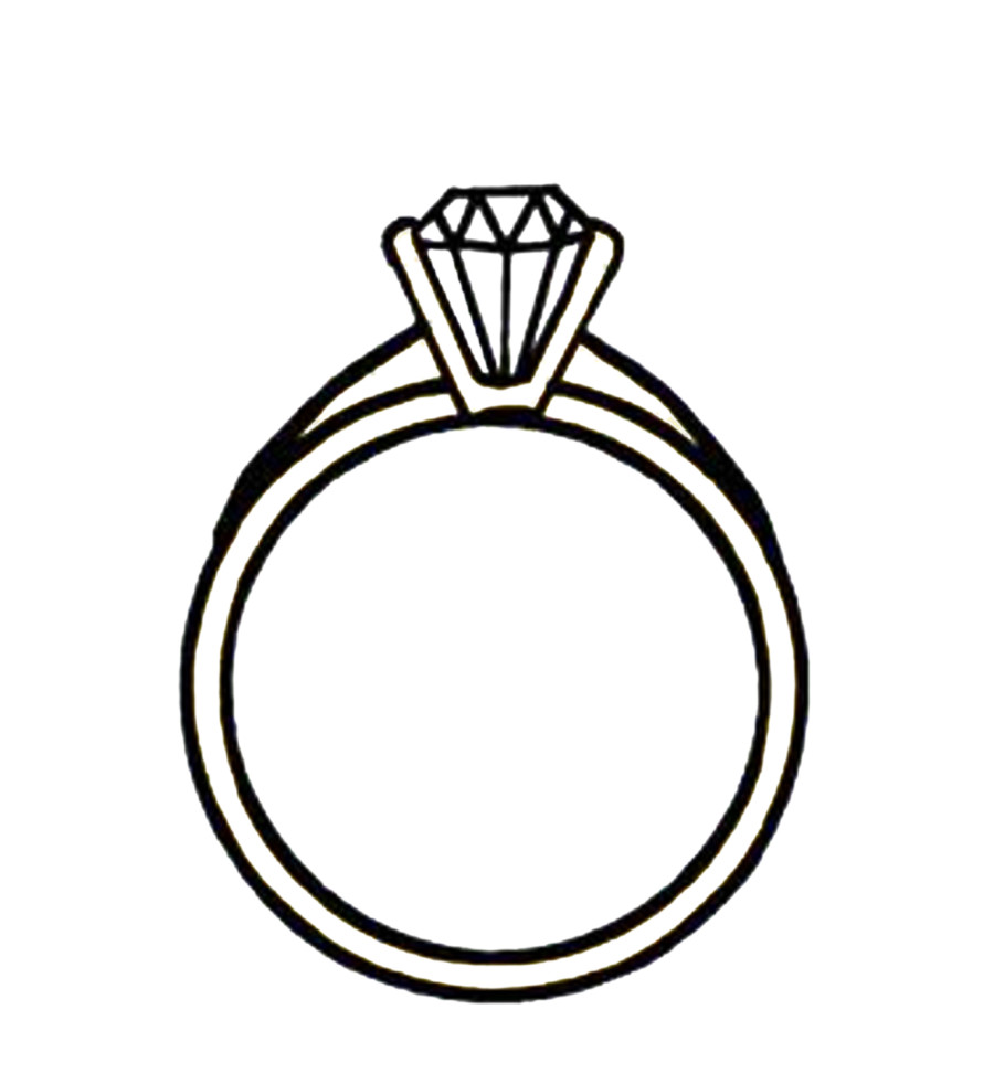 900x982 Ring Coloring Pages
