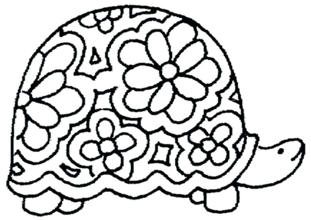 1024x724 Coloring Page Diamond Coloring Pages Impressive Page Of A Turtle