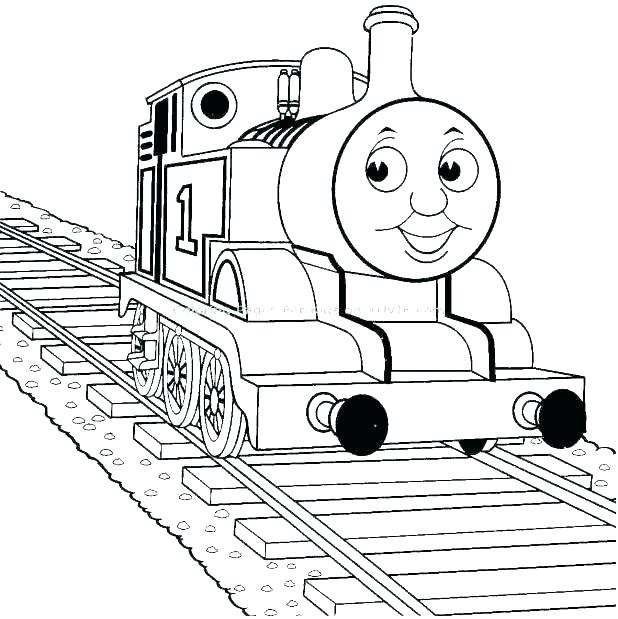 618x619 Thomas Edison Coloring Page Coloring Page The Tank Engine Coloring
