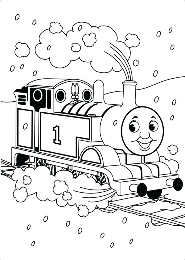 600x840 Thomas The Train Coloring Sheets Also The Tank Engine Coloring