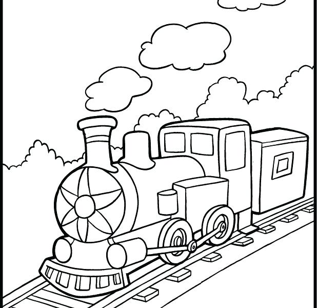 618x600 Train Coloring Book Thomas The Tank Engine Color Pages Train Color