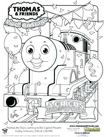 371x480 Free Thomas Coloring Pages